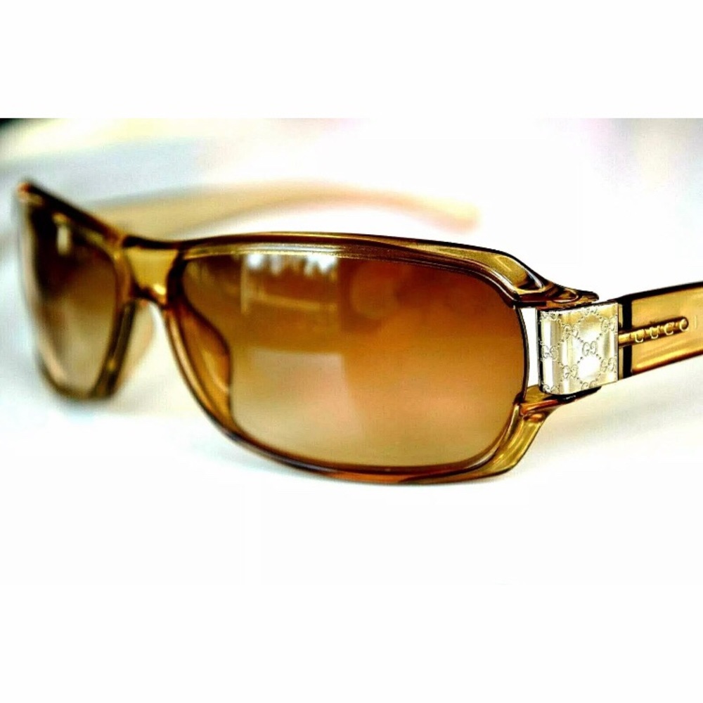Authentic GUCCI Mirror Gold Gradient Sunglasses